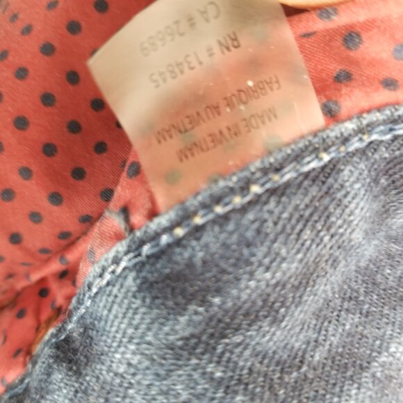 Robert Graham Classic Yates Jeans Men's Light Whiskering Distress 42 x 30 - Picture 11 of 15